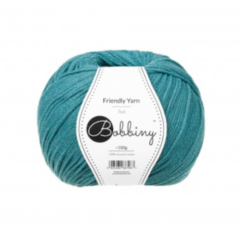 Friendly Yarn - Teal - Bobbiny
